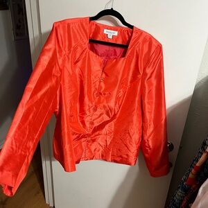 💝 20W Danillo Coral Orange Blazer